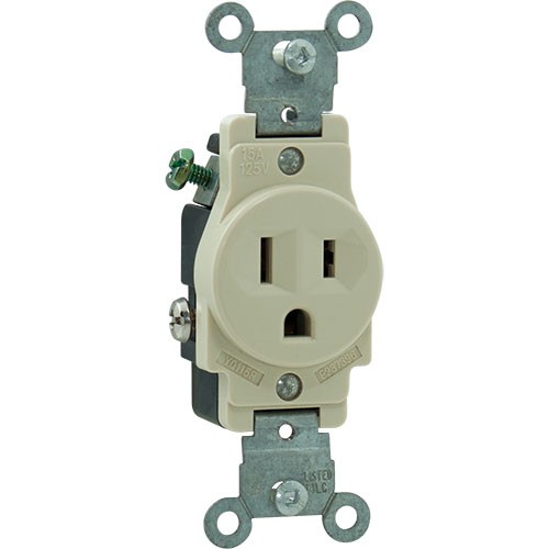 15A 125V Single Receptacle, 5-15R