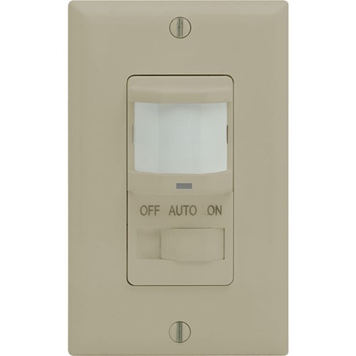 PIR, Auto/On/OFF Setting, Wall Mount Occ Sensor