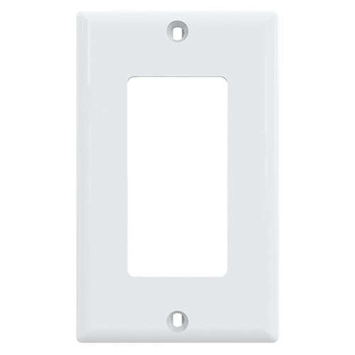 1-gang Decorator/GFCI Wallplate, Mid-Size