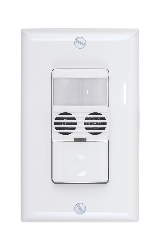 Dual-Technology PIR/Ultrasonic Wall Switch Occupancy Sensor