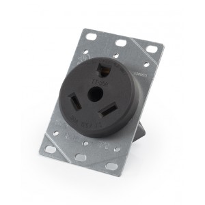 30A 3-wire Grounded Flush-mount Receptacle 