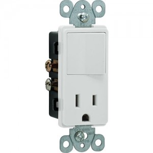 Combination Decorator Switch & Receptacle