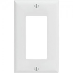 1-gang Decorator/GFCI Wallplate, Standard