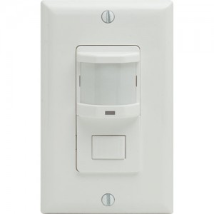 Infrared, Manual Override Switch, Wall Mount Occ Sensor